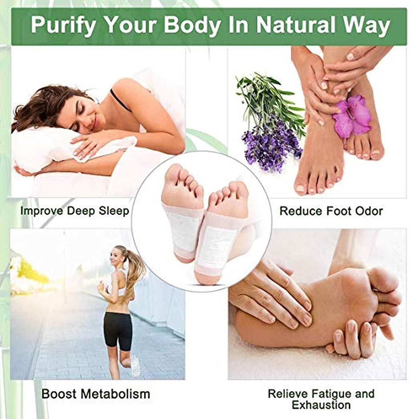 Foot Pads - Detox Foot Patches (Pack of 10 Pcs)...0